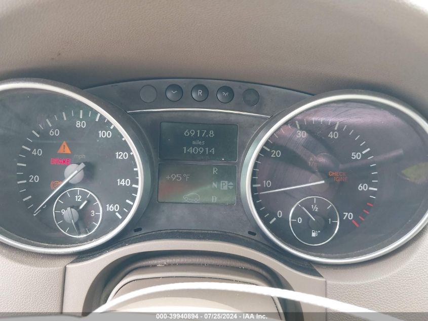 2006 Mercedes-Benz Ml 350 4Matic VIN: 4JGBB86E76A030020 Lot: 39940894