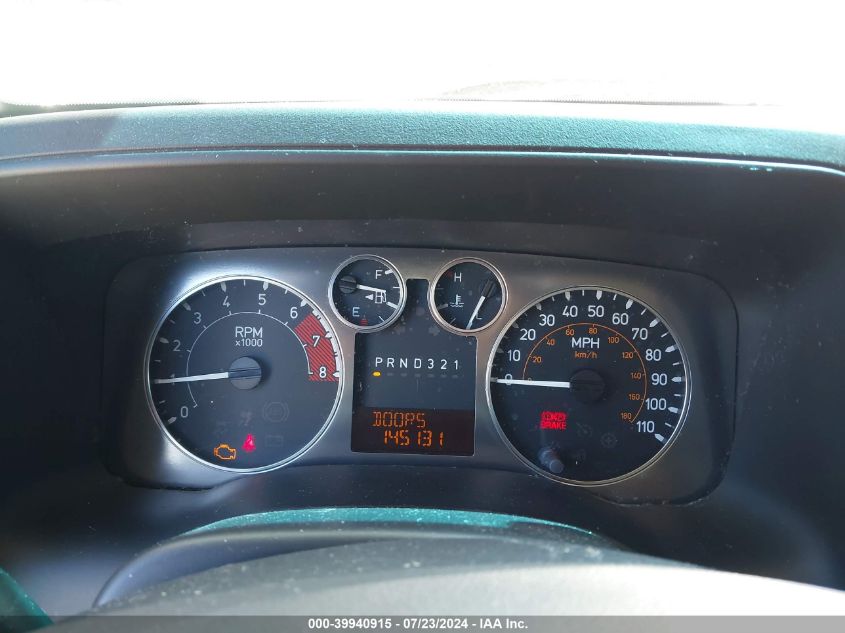 2007 Hummer H3 Suv VIN: 5GTDN13E578166132 Lot: 39940915