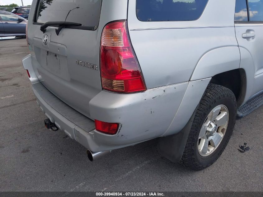 2005 Toyota 4Runner Sr5 V6 VIN: JTEBU14R658050160 Lot: 39940934