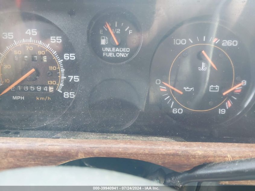 1993 GMC Rally Wagon / Van G2500 VIN: 1GDEG25K1PF511078 Lot: 39940941