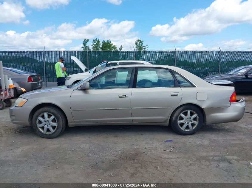 2000 Toyota Avalon Xls VIN: 4T1BF28B5YU007969 Lot: 39941009