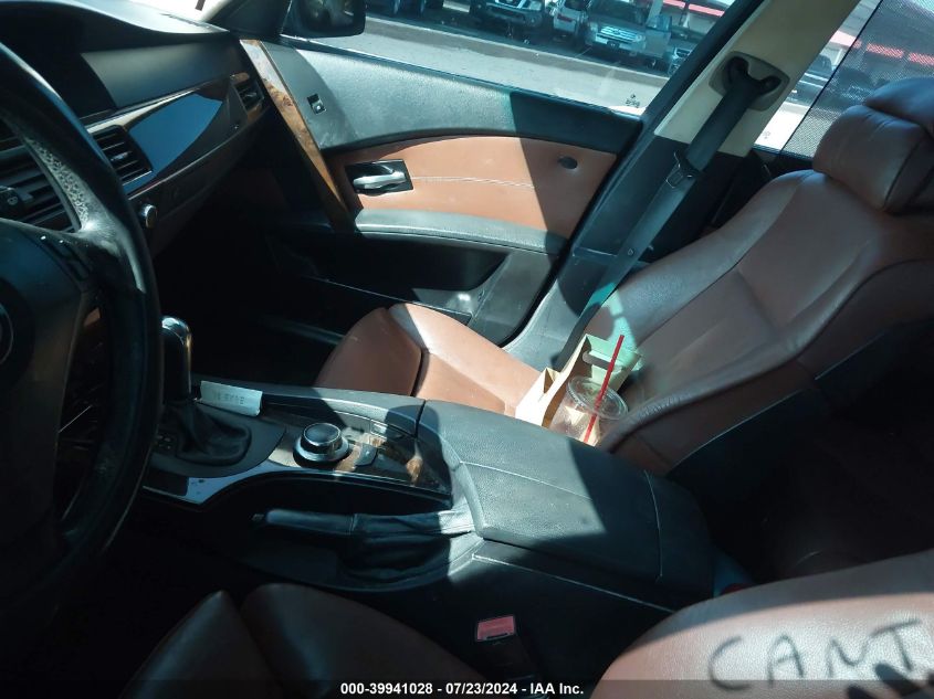 2006 BMW 550I VIN: WBANB53506CP02182 Lot: 39941028