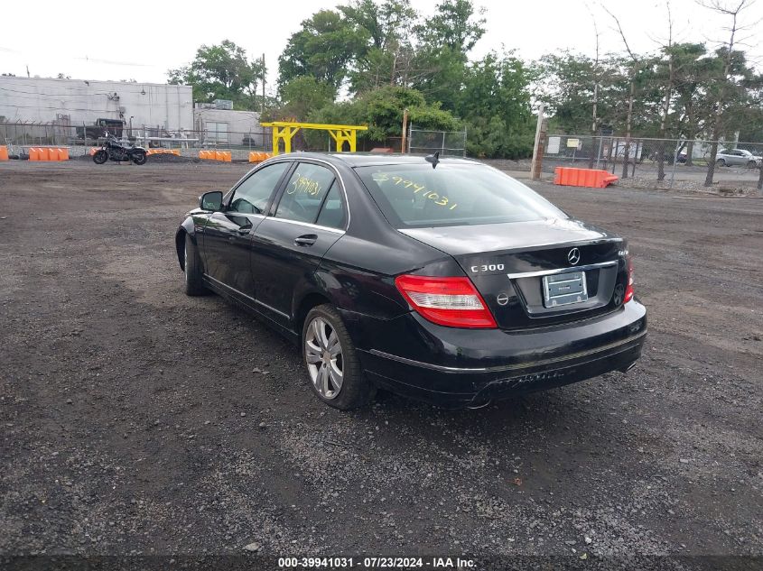 WDDGF81X79R031932 | 2009 MERCEDES-BENZ C 300