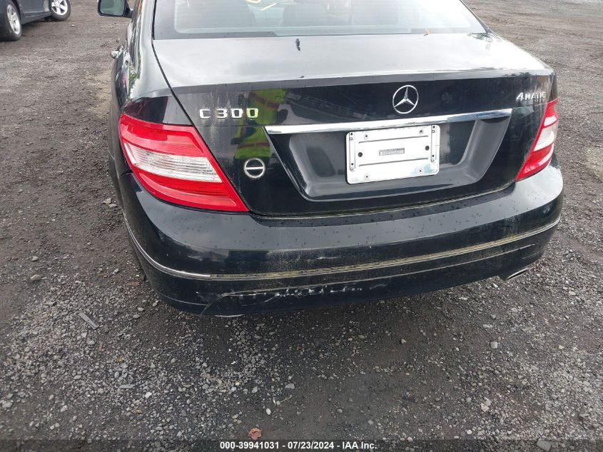 WDDGF81X79R031932 | 2009 MERCEDES-BENZ C 300