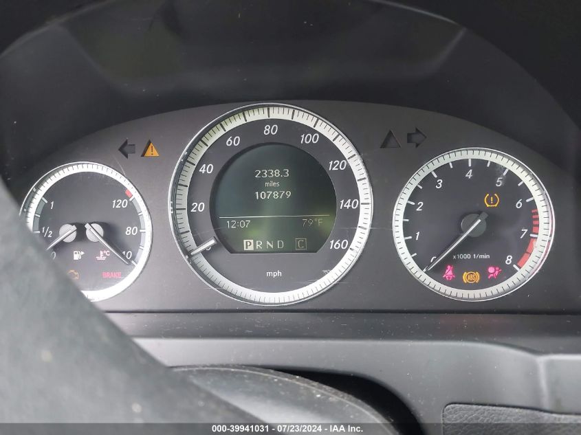 2009 Mercedes-Benz C 300 Luxury 4Matic/Sport 4Matic VIN: WDDGF81X79R031932 Lot: 39941031