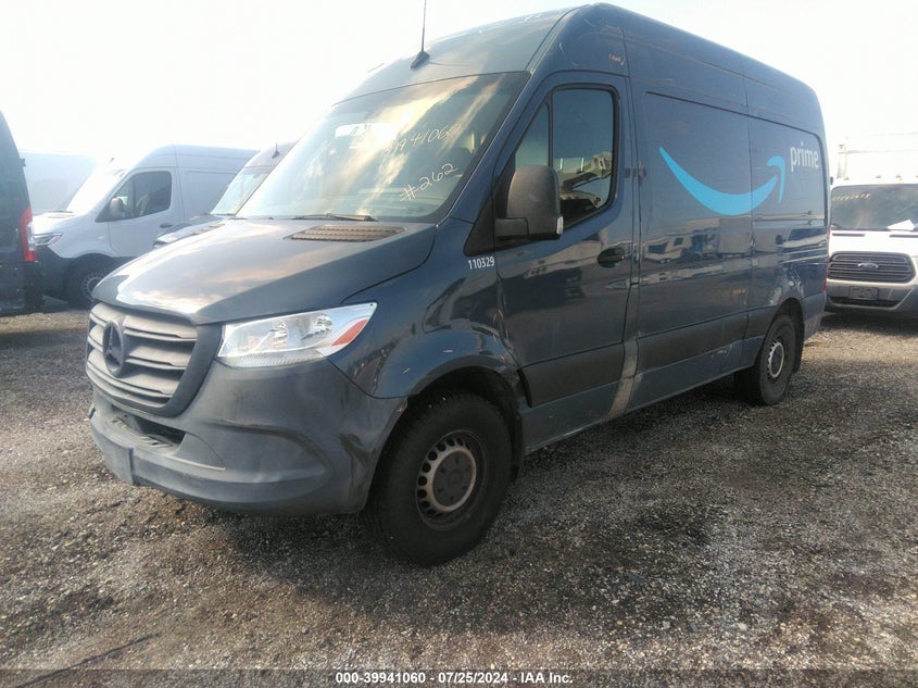 2019 Mercedes-Benz Sprinter 2500 High Roof V6/Standard Roof V6 VIN: WD4PF0CD0KT004262 Lot: 39941060