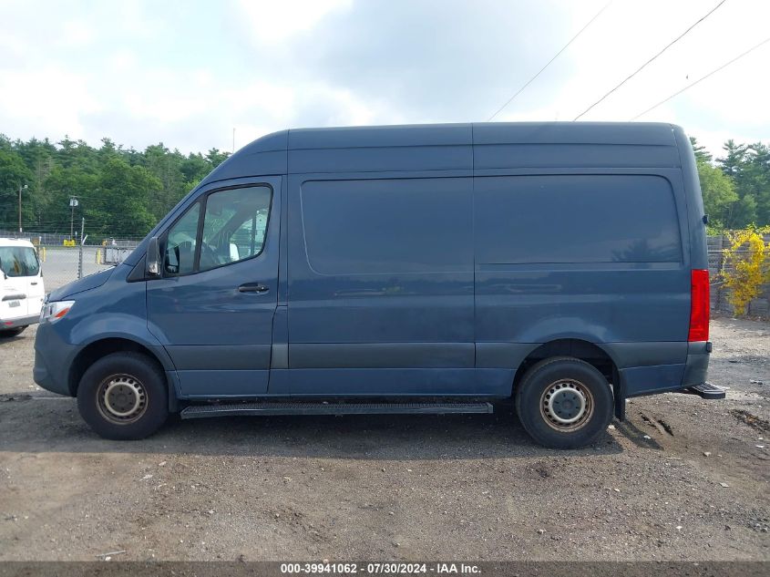 2019 Mercedes-Benz Sprinter 2500 High Roof V6/Standard Roof V6 VIN: WD4PF0CD1KP100653 Lot: 39941062