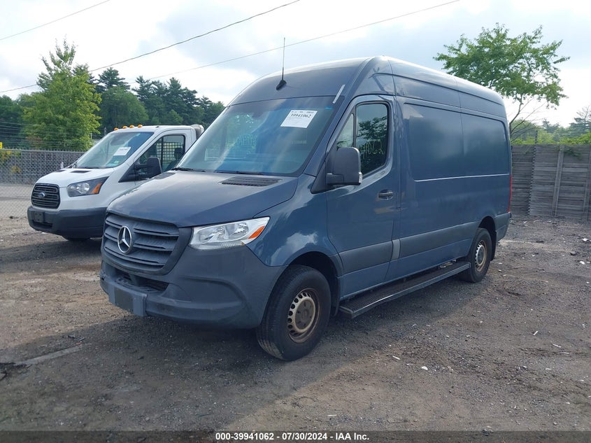 2019 Mercedes-Benz Sprinter 2500 High Roof V6/Standard Roof V6 VIN: WD4PF0CD1KP100653 Lot: 39941062