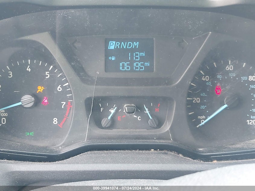 VIN 1FTYR3XM6KKB74116 2019 FORD TRANSIT-250