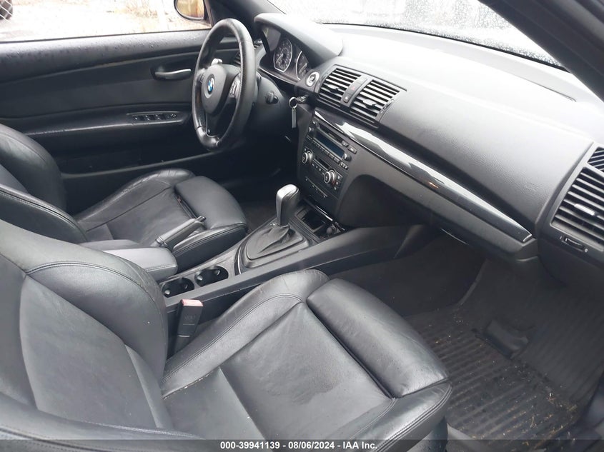 2008 BMW 135I VIN: WBAUN93508VK39512 Lot: 39941139