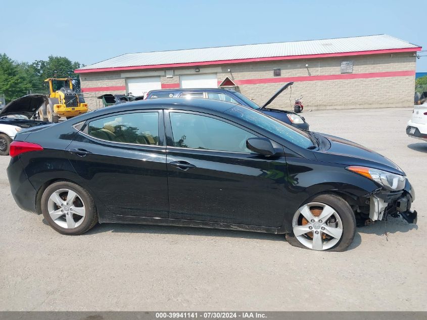 2013 Hyundai Elantra Gls VIN: 5NPDH4AE9DH443123 Lot: 39941141