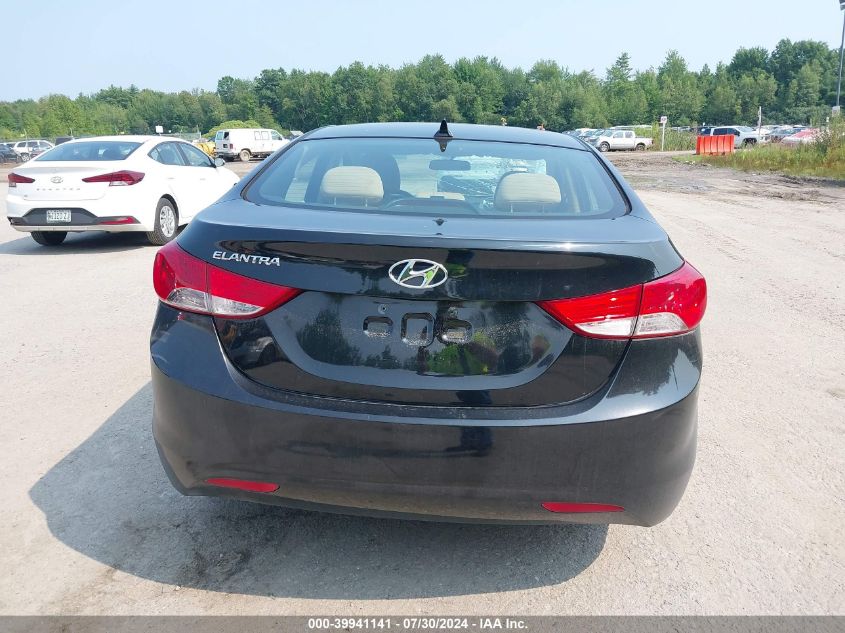 2013 Hyundai Elantra Gls VIN: 5NPDH4AE9DH443123 Lot: 39941141