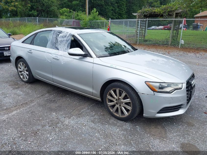 2014 AUDI A6 2.0T PREMIUM - WAUGFAFCXEN121906