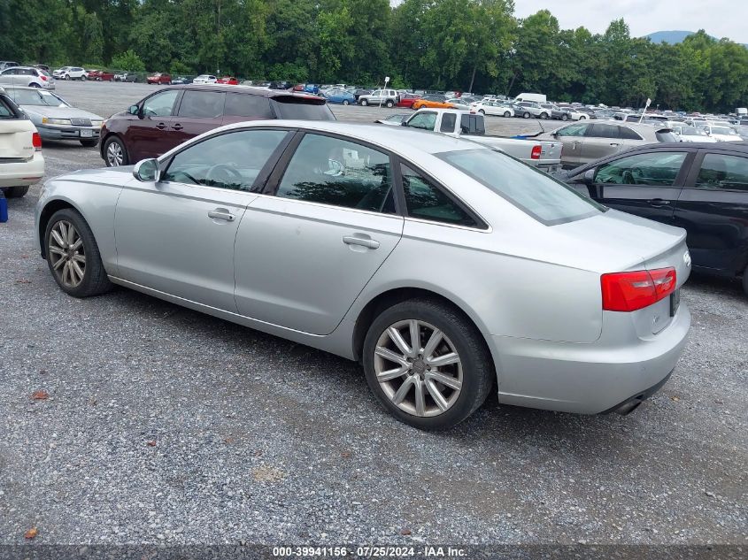 2014 Audi A6 2.0T Premium VIN: WAUGFAFCXEN121906 Lot: 39941156