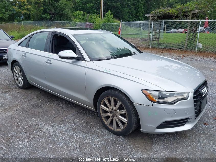 2014 Audi A6 2.0T Premium VIN: WAUGFAFCXEN121906 Lot: 39941156