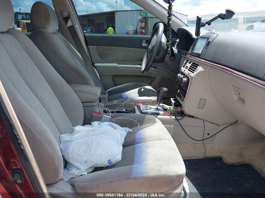 2007 Hyundai Sonata Limited/Se V6 VIN: 5NPEU46FX7H296588 Lot: 43656060