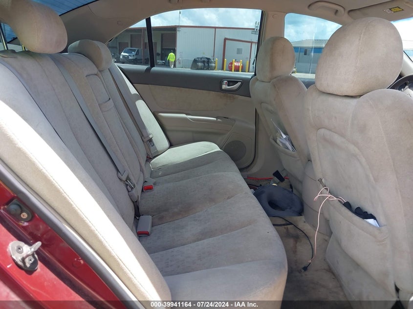2007 Hyundai Sonata Limited/Se V6 VIN: 5NPEU46FX7H296588 Lot: 39941164