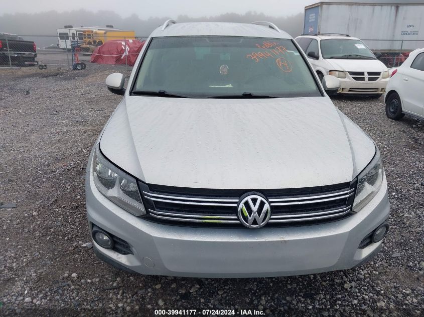 2012 Volkswagen Tiguan Se VIN: WVGAV7AX2CW534396 Lot: 39941177