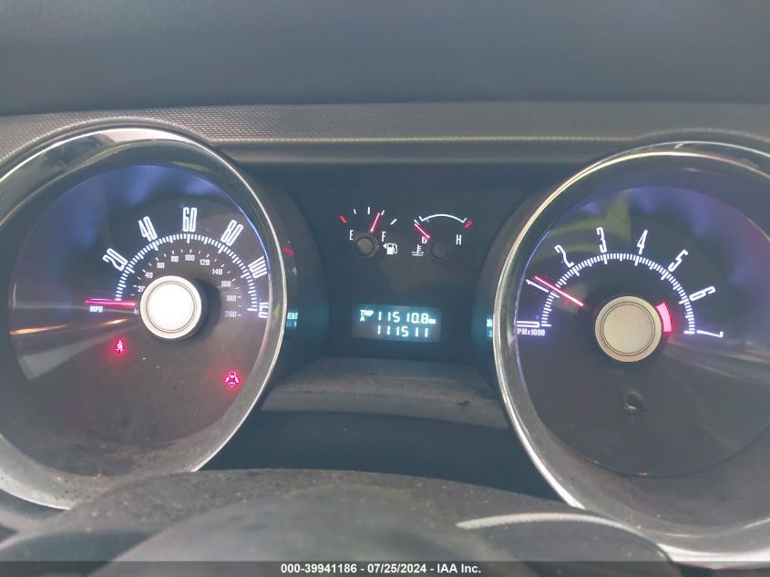 2010 Ford Mustang VIN: 1ZVBP8AN8A5161680 Lot: 39941186