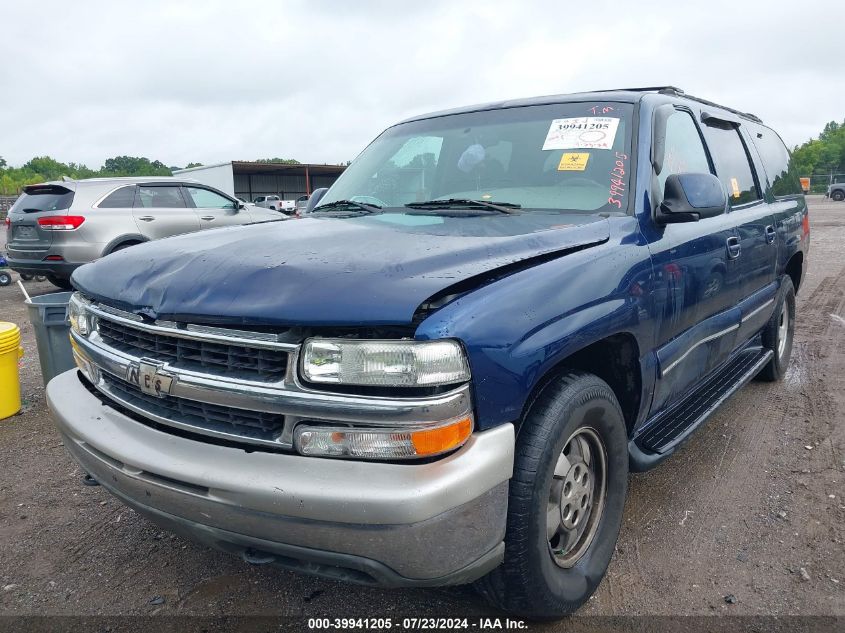 2001 Chevrolet Suburban 1500 Lt VIN: 3GNEC16T91G158524 Lot: 39941205
