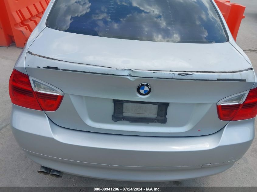 2006 BMW 325I VIN: WBAVB13556KX36102 Lot: 39941206