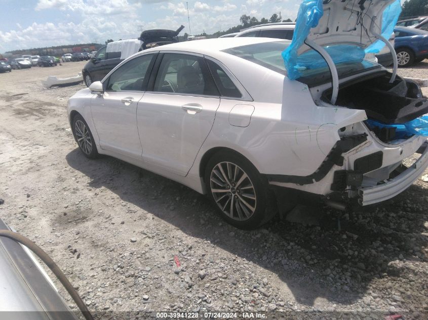 2019 Lincoln Mkz VIN: 3LN6L5A98KR609136 Lot: 39941228