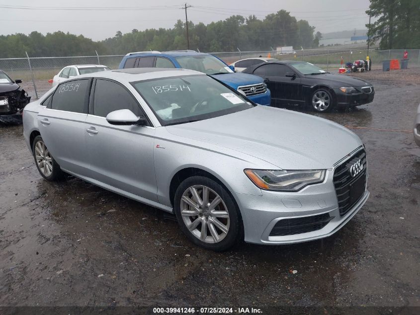 2015 Audi A6 Premium Plus VIN: WAUFGAFC5FN011582 Lot: 39941246