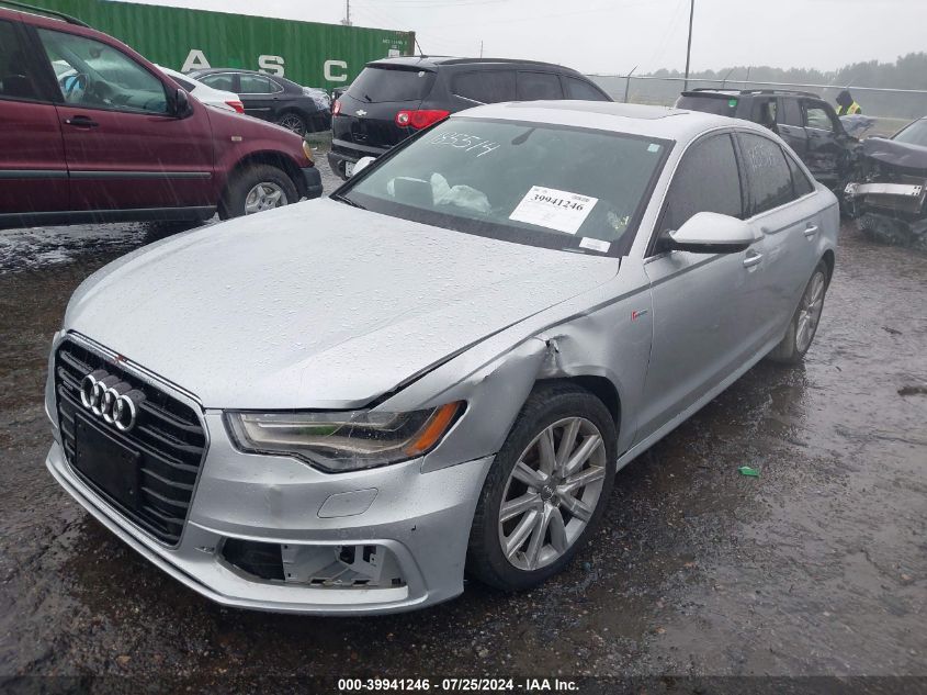 2015 Audi A6 Premium Plus VIN: WAUFGAFC5FN011582 Lot: 39941246