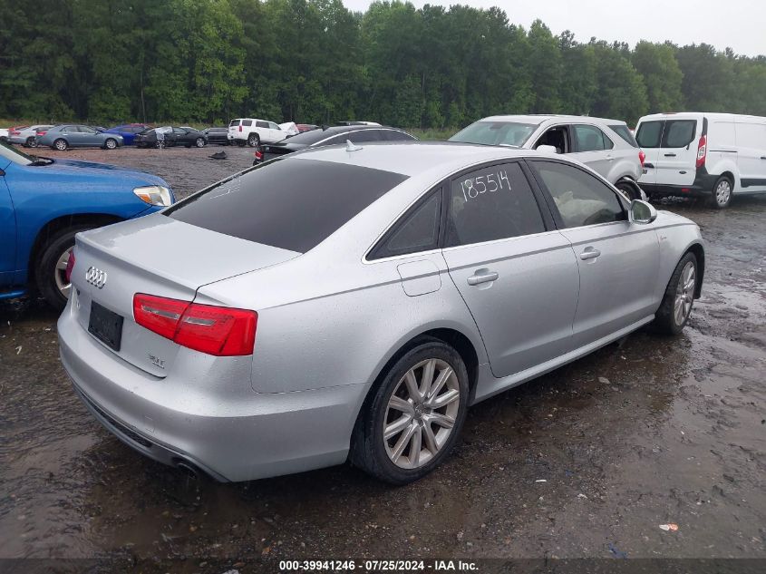 2015 Audi A6 Premium Plus VIN: WAUFGAFC5FN011582 Lot: 39941246