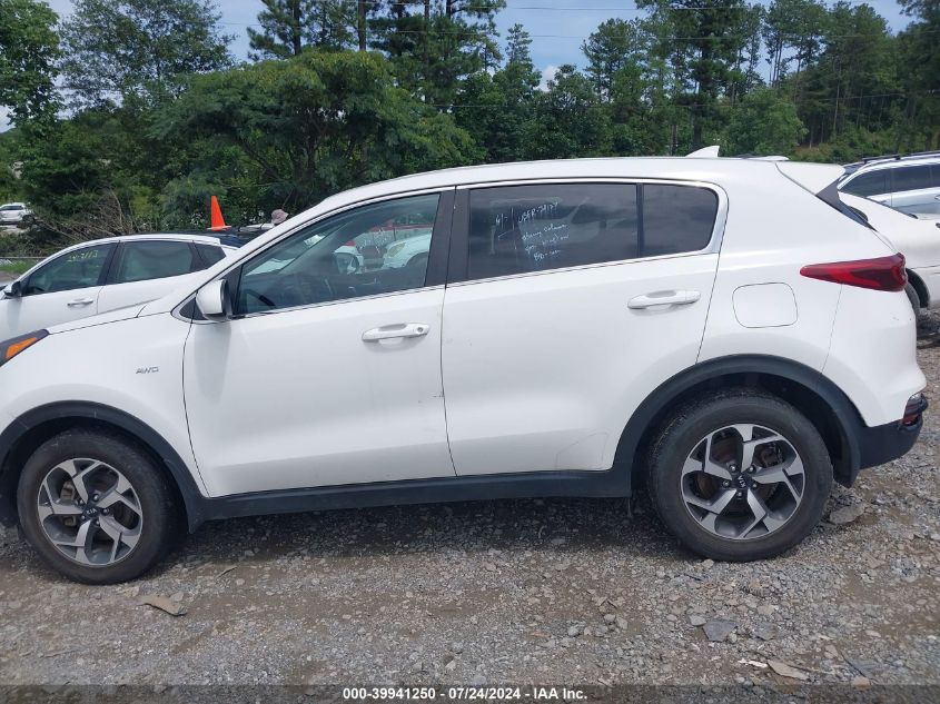 2020 Kia Sportage Lx VIN: KNDPMCAC2L7752453 Lot: 39941250