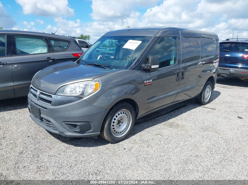 2015 Ram Promaster City Tradesman VIN: ZFBERFAT8F6A42922 Lot: 39941255