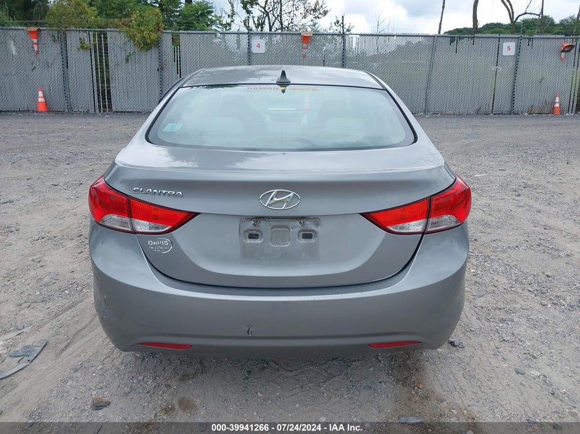 2012 Hyundai Elantra Gls (Ulsan Plant) VIN: KMHDH4AE0CU190841 Lot: 39941266