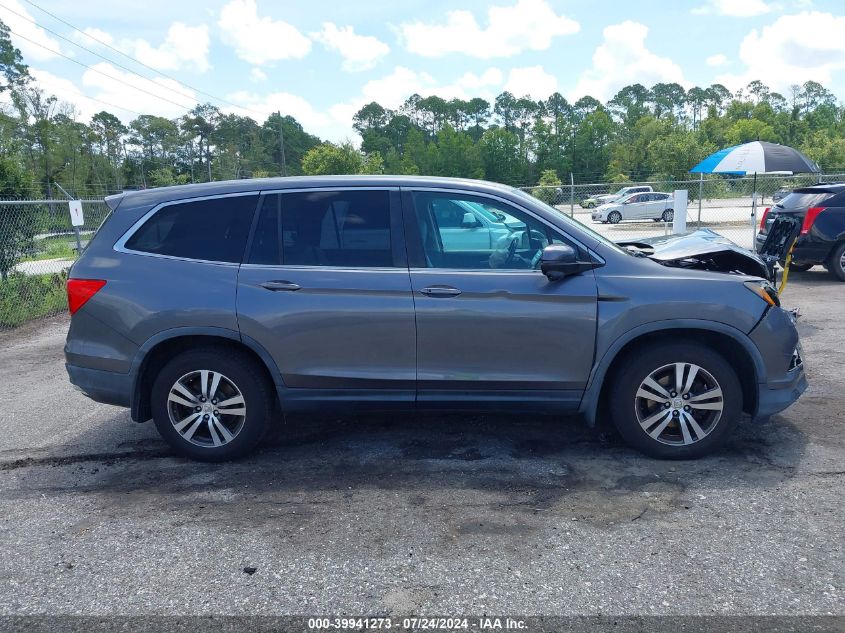 2016 Honda Pilot Exln VIN: 5FNYF5H7XGB005427 Lot: 39941273