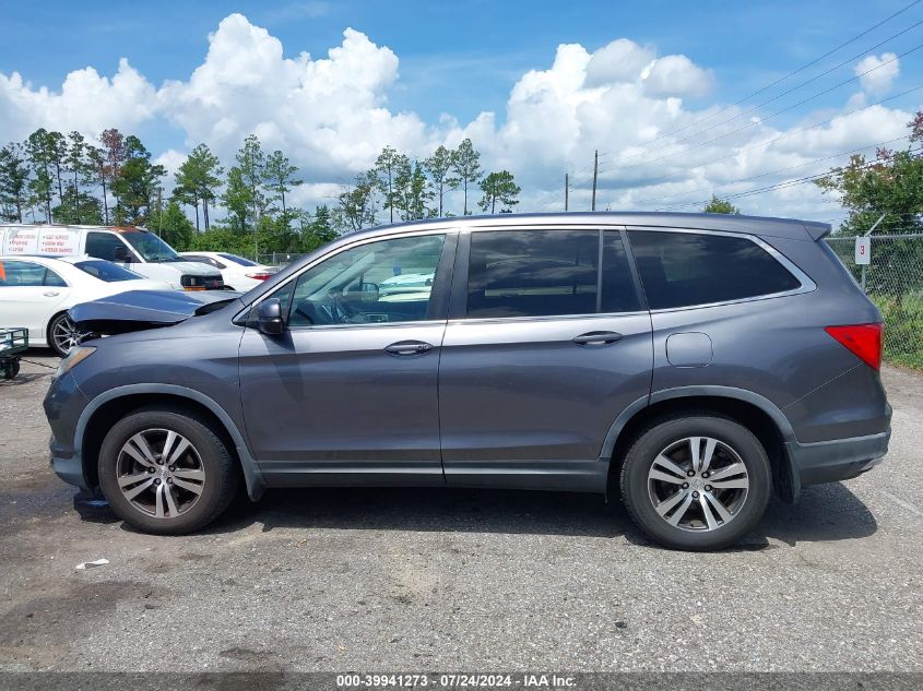 2016 Honda Pilot Exln VIN: 5FNYF5H7XGB005427 Lot: 39941273