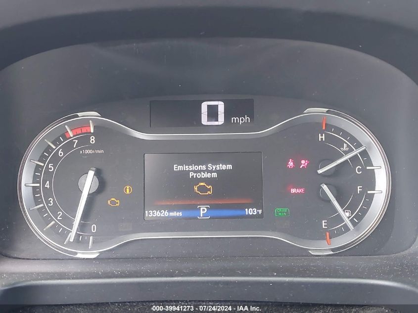 2016 Honda Pilot Exln VIN: 5FNYF5H7XGB005427 Lot: 39941273