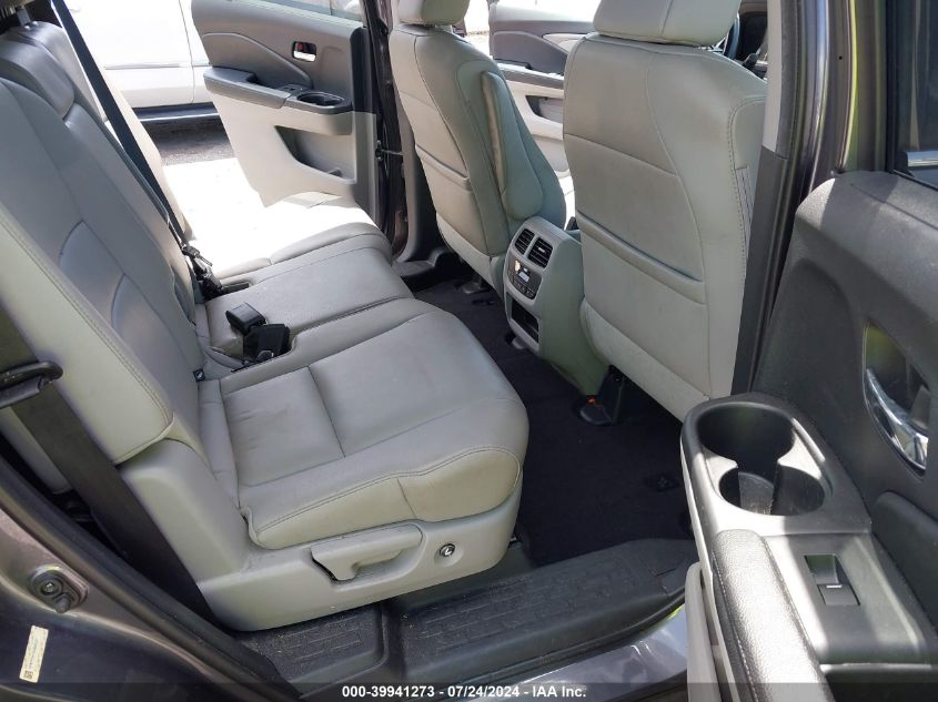 2016 Honda Pilot Exln VIN: 5FNYF5H7XGB005427 Lot: 39941273