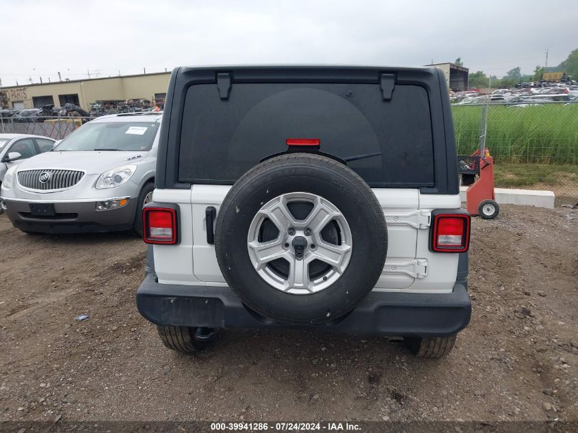 2021 Jeep Wrangler Unlimited Sport S 4X4 VIN: 1C4HJXDG8MW524502 Lot: 39941286