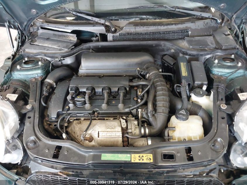 2007 Mini Cooper S S VIN: WMWMF73517TL87261 Lot: 39941319