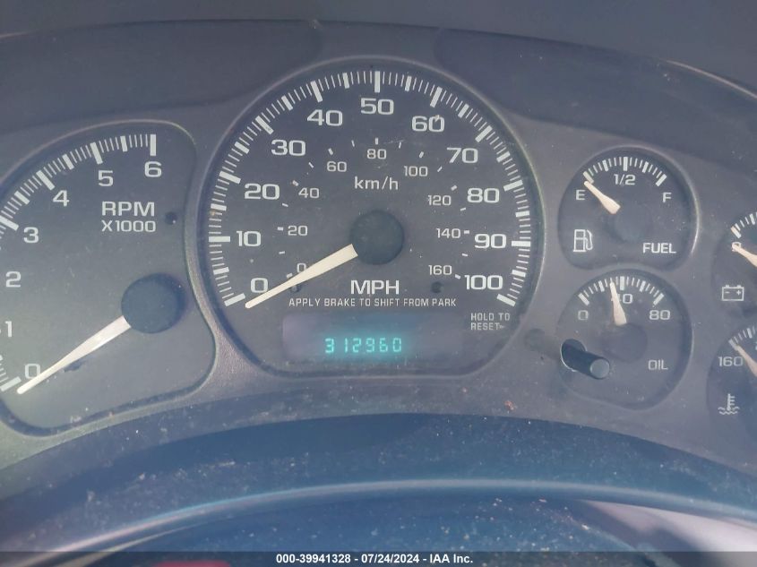 2002 Chevrolet Tahoe Ls VIN: 1GNEC13Z82J165599 Lot: 39941328