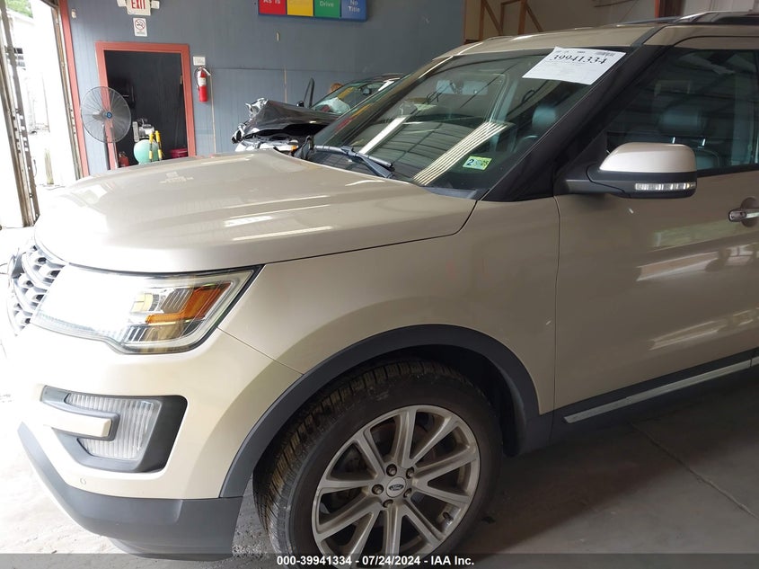 VIN 1FM5K8F87HGC98265 2017 FORD EXPLORER LIMITED