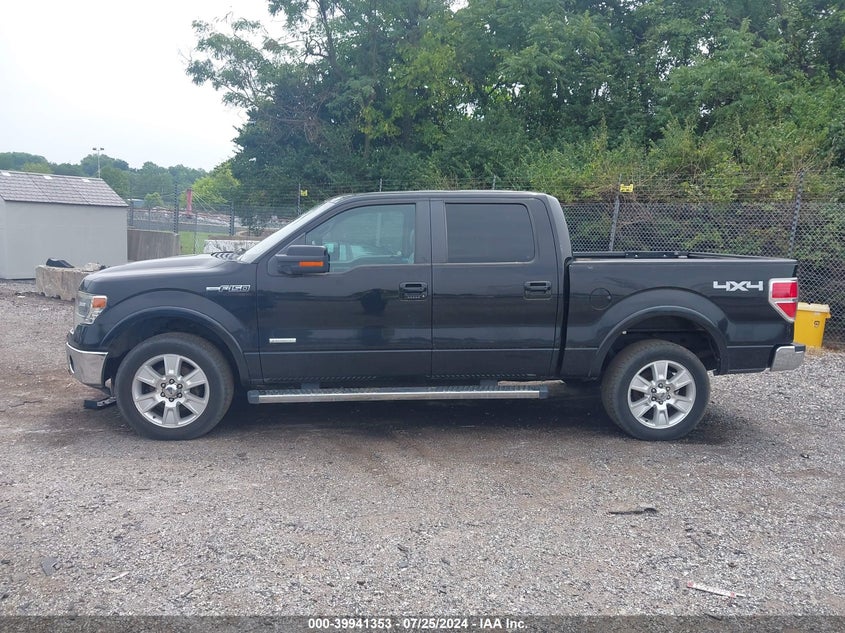 2013 Ford F-150 Lariat VIN: 1FTFW1ET2DKD33747 Lot: 39941353