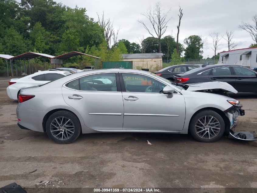 2016 Lexus Es 350 VIN: 58ABK1GGXGU007024 Lot: 39941359