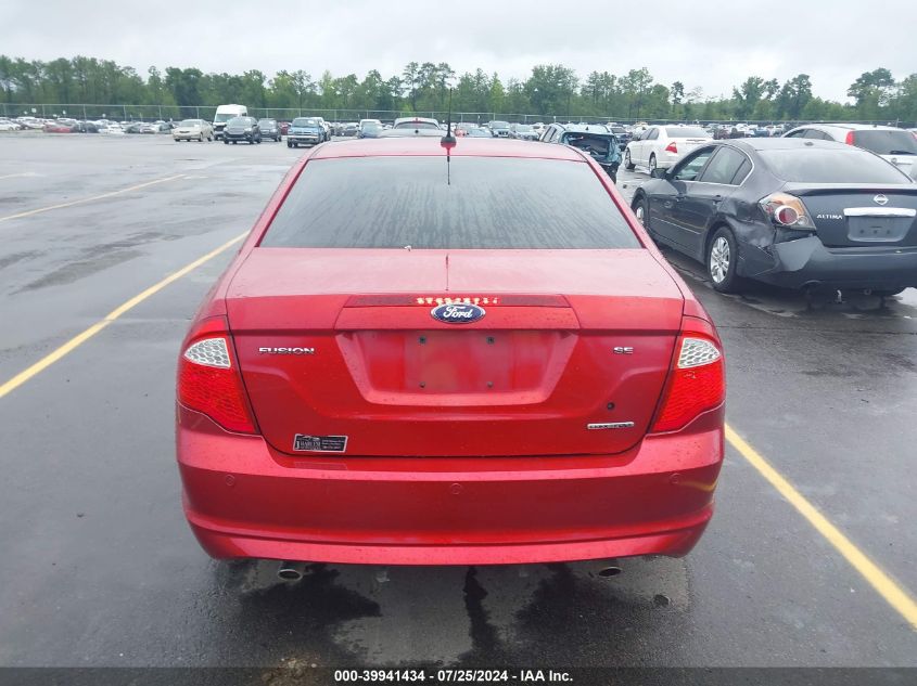 2012 Ford Fusion Se VIN: 3FAHP0HG6CR272367 Lot: 39941434