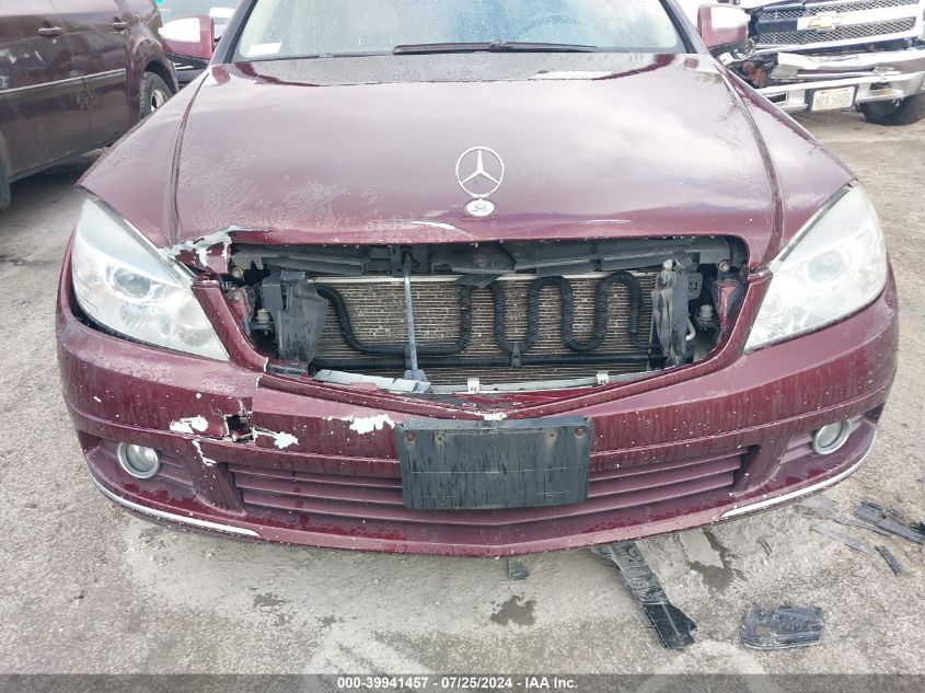 2009 Mercedes-Benz C 300 300 4Matic VIN: WDDGF81X19F221615 Lot: 39941457