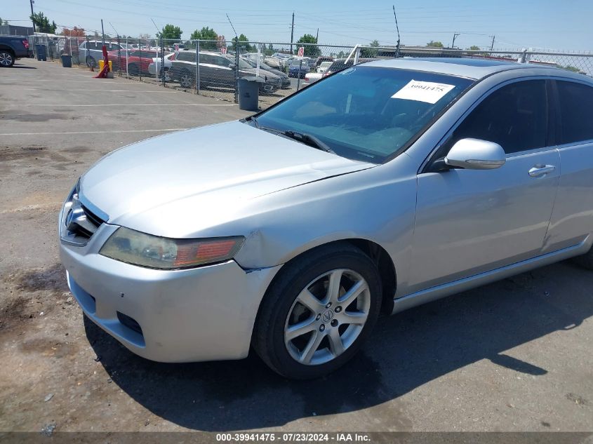 2005 Acura Tsx VIN: JH4CL96925C018535 Lot: 39941475