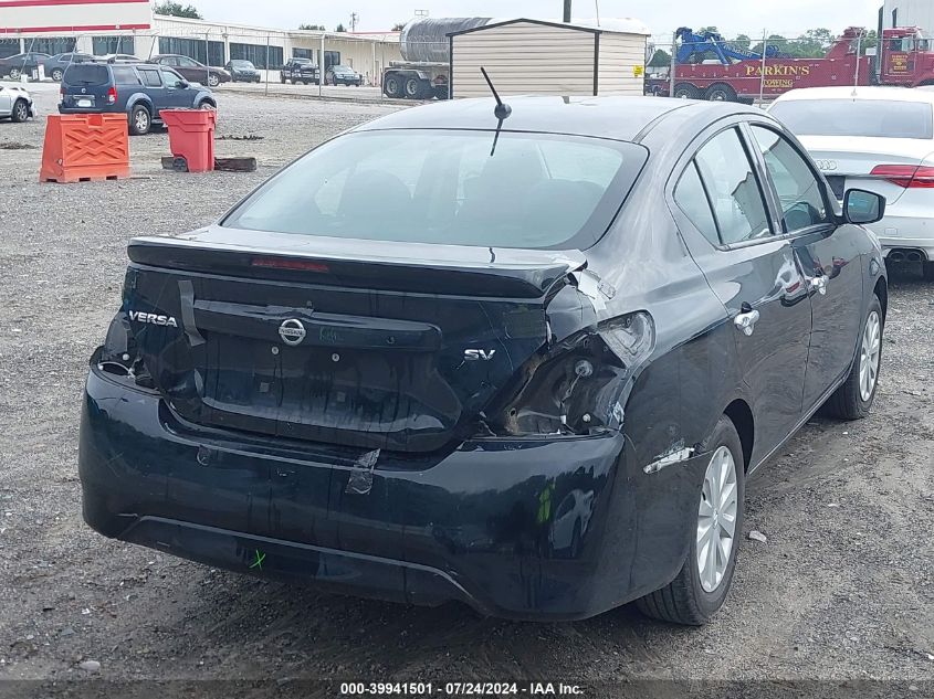 2019 Nissan Versa 1.6 Sv VIN: 3N1CN7AP6KL814701 Lot: 39941501