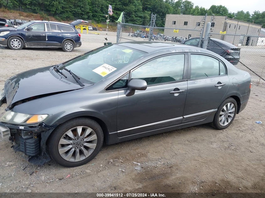 2009 Honda Civic Ex VIN: 2HGFA16869H522068 Lot: 39941512