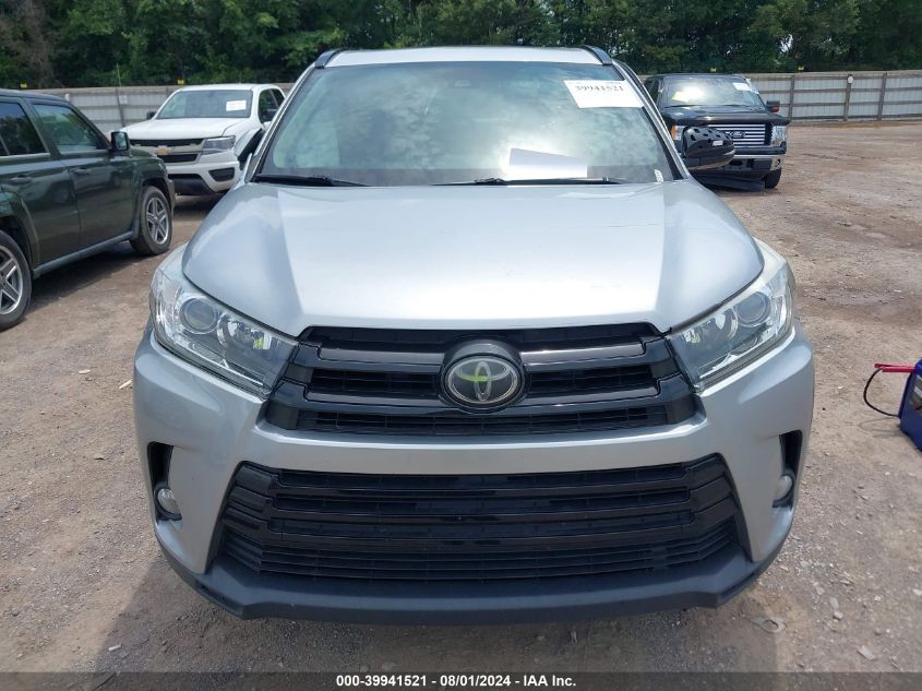 2017 Toyota Highlander Se VIN: 5TDKZRFH3HS511372 Lot: 39941521