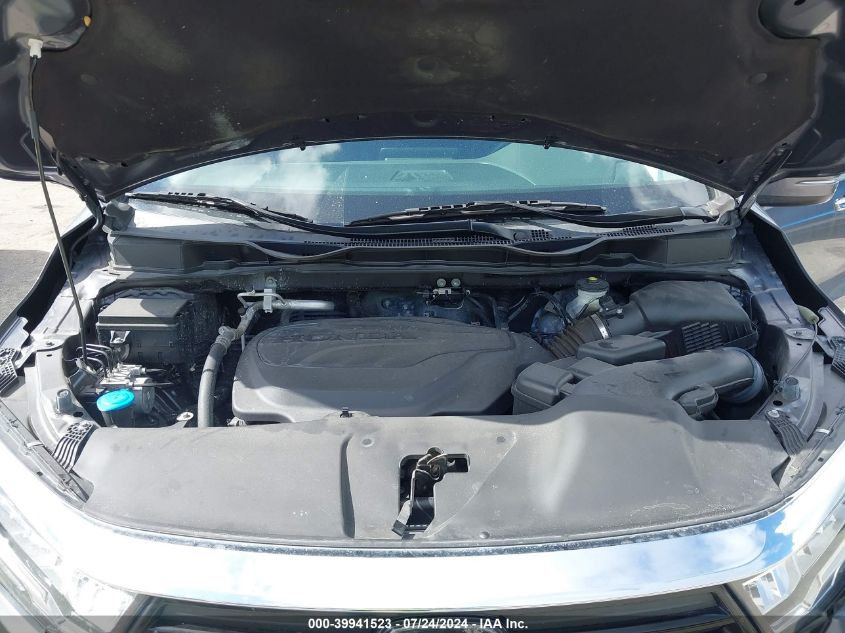 2022 Honda Odyssey Touring VIN: 5FNRL6H86NB015476 Lot: 39941523