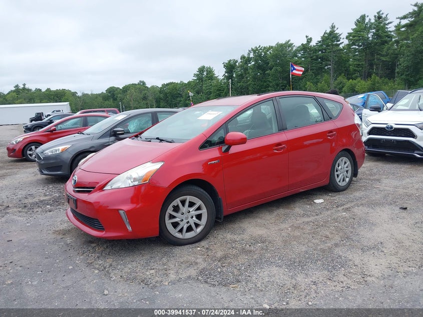 2012 Toyota Prius V Two VIN: JTDZN3EU2C3059981 Lot: 39941537